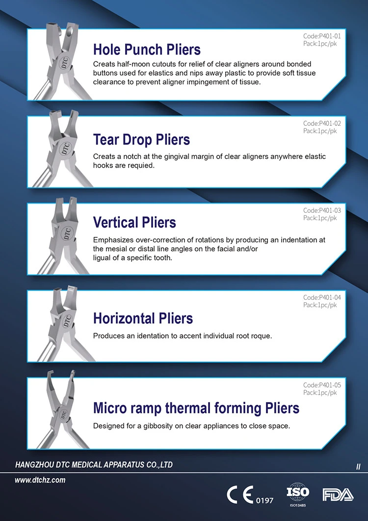 ortho Clear aligner pliers