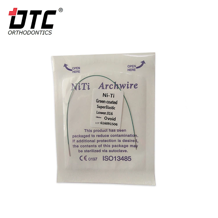 Niti arch wires-GREEN
