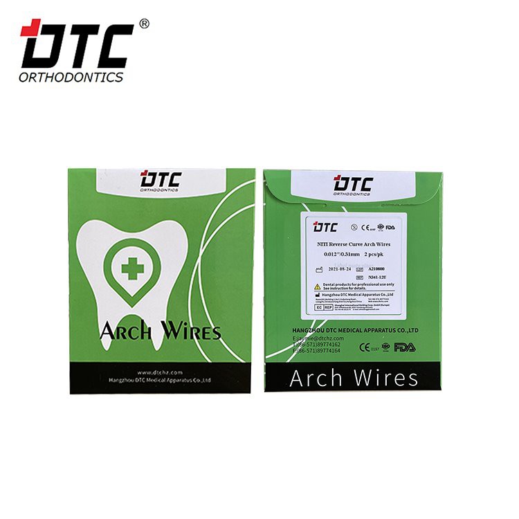 NITI Reverse Curve Arch Wires750