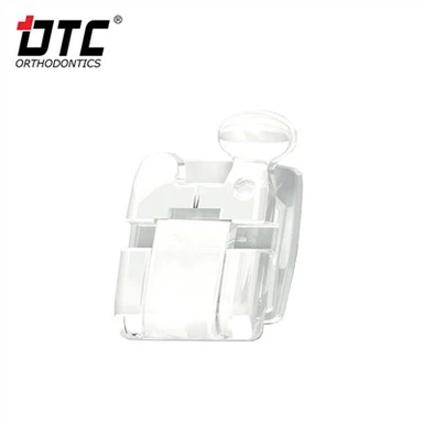 New Design Dental Ceramic Self-Ligating Bracket