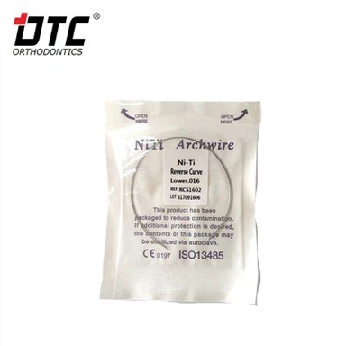 NiTi Reverse Curve Arch Wires