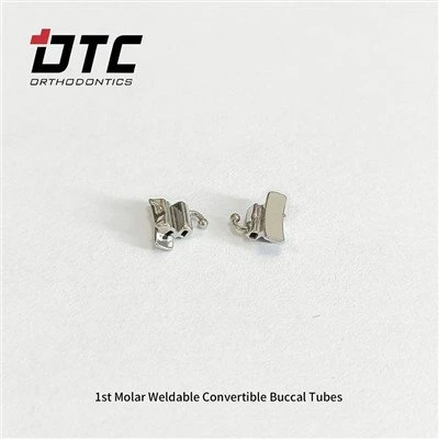 Orthodontic Bondable Buccal Tube Double Combination