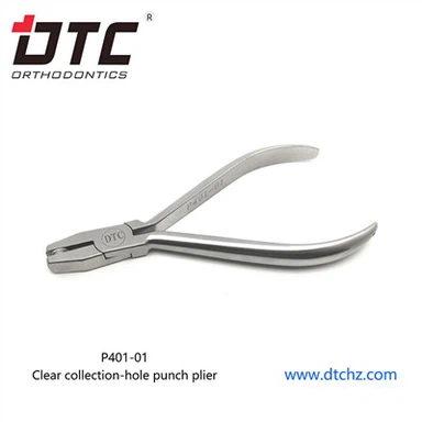 CNC Metal Clear Aligner Pliers Hole Punch Pliers